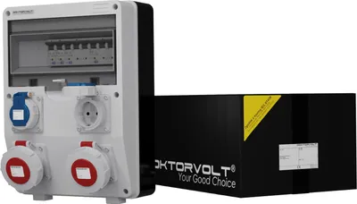 Produktbild von Stromverteiler TD-S IP65 2x16A 2x230V Doktorvolt® 2025