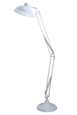 Produktbild von SalesFever Stehleuchte verstellbar | 1-flammig | Gestell Metall | B 34 x T 92 x H 173 cm | weiß