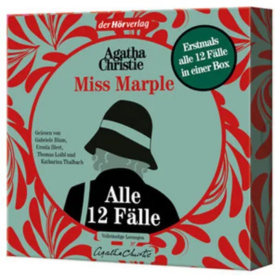 Produktbild von Miss Marple - Alle 12 Fälle
