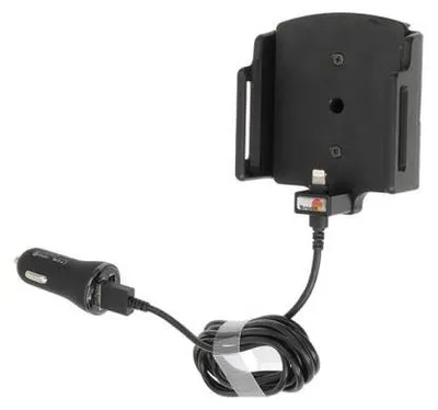 Produktbild von Brodit Halter aktiv iPhone 14 bis 14 Pro Max USB-Kabel