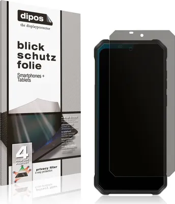 Produktbild von Blickschutzfolie für Oukitel WP53 Pro matt Schutzfolie Folie Display Schutz dipos