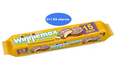 Image de Biscuits au cacao et à la noix de coco Golda Winniemax, 275 g (2 + 1)