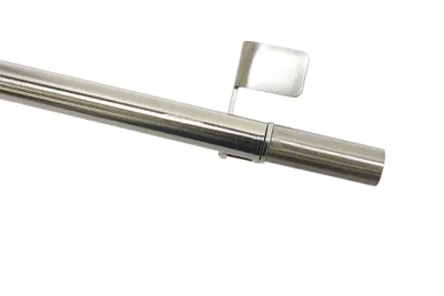 Produktbild von Gardinia Klemmstange ausziehbar 50-80 cm Metall Edelstahl-Optik