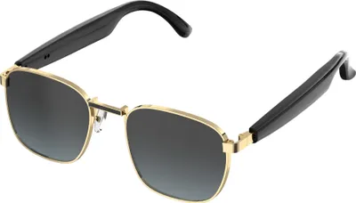 Produktbild von INF Smart Bluetooth-Brille HY-1003: Audio & Visual in einem Schwarz + Gold