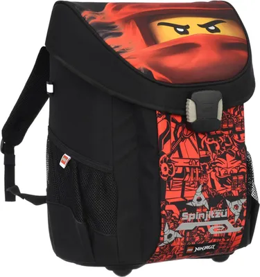 Produktbild von Lego Ninjago Rot Easy School Bag Schultasche Ranzen