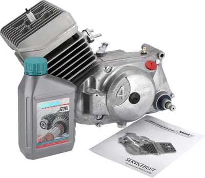 Zdjęcie produktu dla Silnik 50cc, 4-biegowy, 60 km/h Charakter obudowy - Simson S51, KR51/2 Schwalbe, SR50