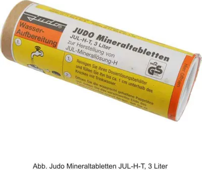 Produktbild von JUDO JUL-Mineraltabletten, JUL-H-T, 25 Liter, 8600008