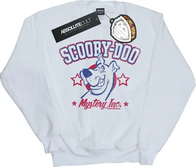 Produktbild von Scooby Doo - "Collegiate" Sweatshirt für Damen BI34407 (S) (Weiß)