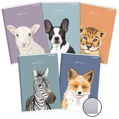 Produktbild von Sweet Animal Notizbuch A5 16k Farbe Gitter