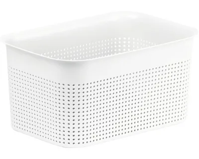 Obrázek produktu pro Rotho Brisen, Skladovací krabice, Bílá, Obdélníkový, Plast, Jednobarevný, Vnitřní