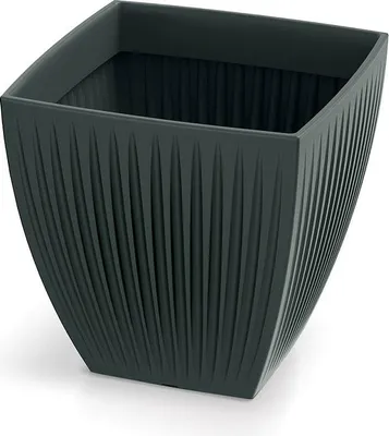 Image de Blumentopf LATIA SQUARE MIDL 30 cm - Couleur : anthracite