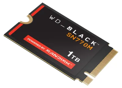 Produktbild von SSD WD Black  M.2 2230       1TB PCIe    SN770M intern