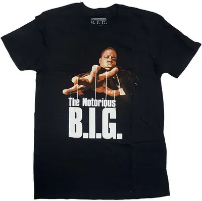 Obrázok produktu pre Notorious B.I.G. Reachstrings Black M Tričko