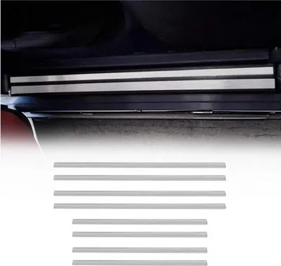 Produktbild von Einstiegsleisten für Mercedes E Klasse W210 1995-2003 Chrom Gebürstet 8x