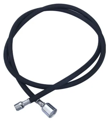 Ausziehschlauch für Küchenarmatur, 150 cm, Nylon, grau-schwarz