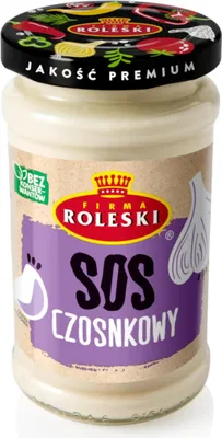 Obrázok produktu pre Cesnaková omáčka v pohári 240ml ROLESKI