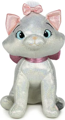 Produktbild von DISNEY 100 YEARS Marie Plüsch - Glitter & Sound, 30 cm