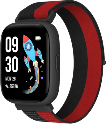Produktbild von 1,8" Smartwatch Uhr Schrittzähler, 24/7 Puls, IP68 Wasserdicht, Schlafmonitor, Wecker, 5 Puzzlespiele mit/ohne App, Fitness Tracker für Mädchen Jungen