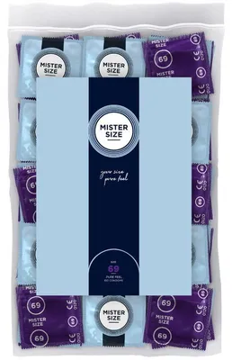 Zdjęcie produktu dla Mister Size - Prezerwatywy Rozmiar Xxxl 69 Mm (100 Sztuk)
