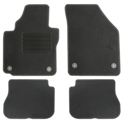 Fußmatten-Set für VW Caddy 4 SA Combi, 5-Sitzer, 06/2015-10/2020, 4-teilig