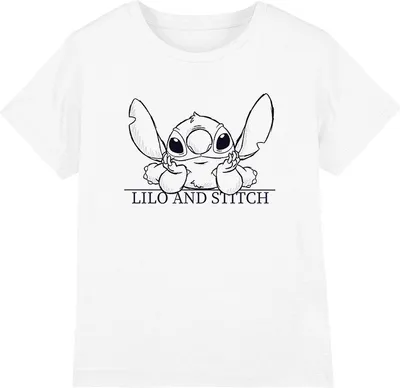 Produktbild von Lilo & Stitch - T-Shirt für Kinder TV3216 (116) (Weiß)
