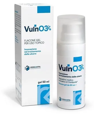 Produktbild von Vulno3 Medizinisches Lipogel 50 ml mit Ozoniden für entzündete und verletzte Haut