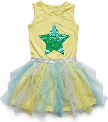 Produktbild von Lemon Beret Sommerkleid Lemonade Tüll gelb 128/134