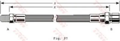 Produktbild von Trw Bremsschlauch  PHB210