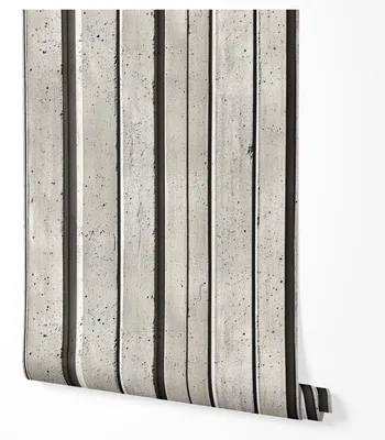 Zdjęcie produktu dla Tapeta Samoprzylepna Paski Beton Ściana Do Jadalni Kuchni Przedpokoju Biura 2.5m x 0.5m
