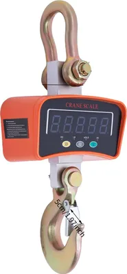 Produktbild von Kranwaage, Fernbedienungsbetrieb, LED-Anzeige, Orange