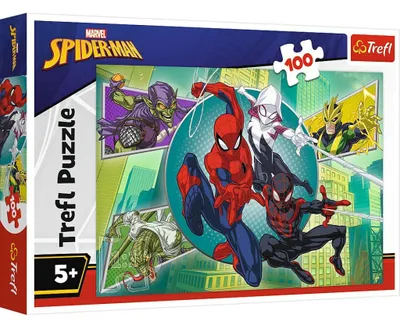 Immagine prodotto di Trefl PUZZLE 100 Spider-Man / Disney Spiderman 16519