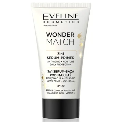 Produktbild von Eveline Cosmetics Wonder Match – langanhaltender, glänzender Make-up-Primer