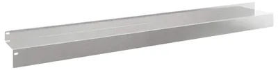 Immagine prodotto di vidaXL Bordatura per prato, 10 pezzi, 100 x 10 x 8 cm, acciaio, argento