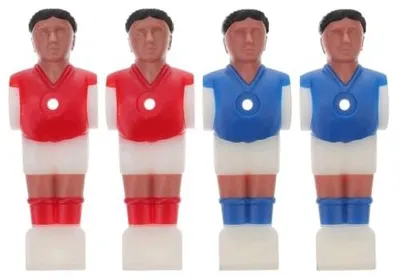 Zdjęcie produktu dla Piłkarzyki figurki do stołu piłkarskiego turniej 4 sztuki
