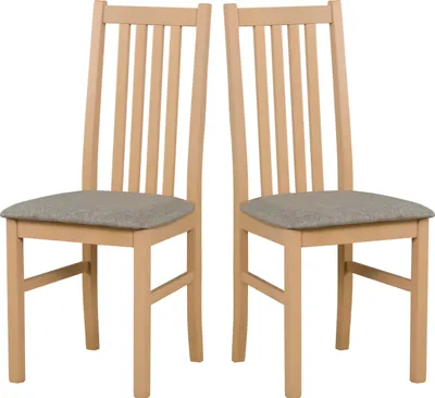 Produktbild von LeafDesign Esszimmerstühle Holz - Stuhl Buche Massiv - Stühle Esszimmer - Holzstuhl - Esstischstühle -Küchenstühle -Stuhl ONTIKA 1 (2er Set)