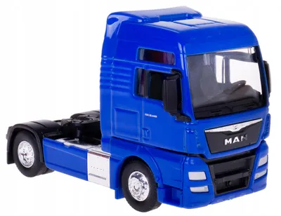 Produktbild von Welly MAN TGX XXL Sattelzug Modell Metall Blau