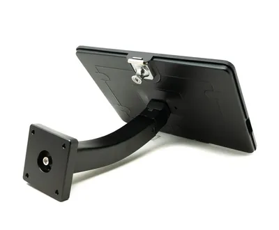 Produktbild von SYSTEM-S Wand Halterung abschließbar für Microsoft Surface Pro 11 10 9 13.0" in Schwarz