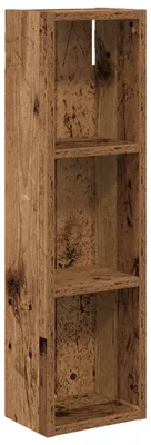 Produktbild von Eleganten-Stil Badezimmer-Wandschrank 1 PC,Modernes Design,Badmöbel,Badezimmer,Altholz 20x14x70 cm Holzwerkstoff - Spiegelschränke - Möbel26