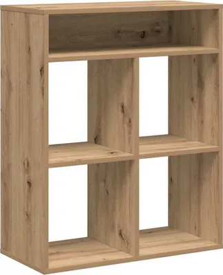 Obrázek produktu pro Knihovna dub artisan 66x31x80 cm kompozitní dřevo