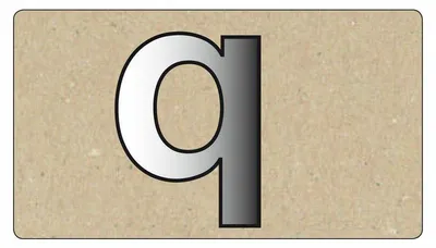 Obrázek produktu pro Spiegelornamente Kleinbuchstabe Q