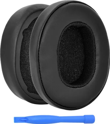 Produktbild von MMOBIEL Ersatz Ohrpolster Skullcandy Crusher Wireless / Crusher Evo - Schwarz
