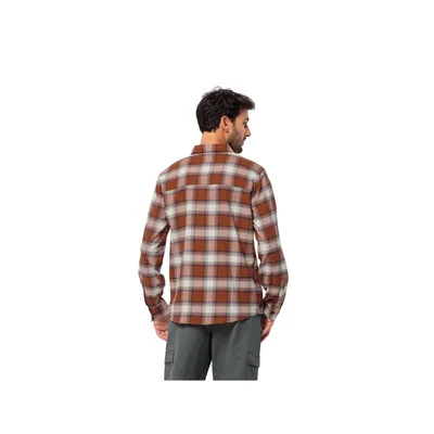 Produktbild von Jack Wolfskin Herren Wanderweg Flanellhemd carmine L