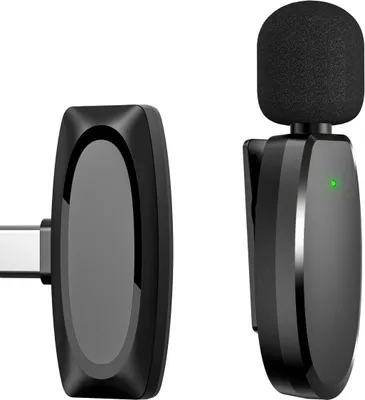 Image de INF Microphone sans fil à pince pour l'enregistrement
