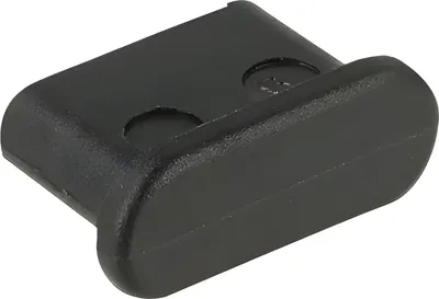 Produktbild von DELOCK Staubschutz USB TypC-Buchse o. Griff schwarz 10 St