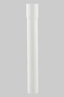 Produktbild von HAAS Spülrohrverlängerung 44, 300 MM, mit Muffe und Klebstoff,weiss