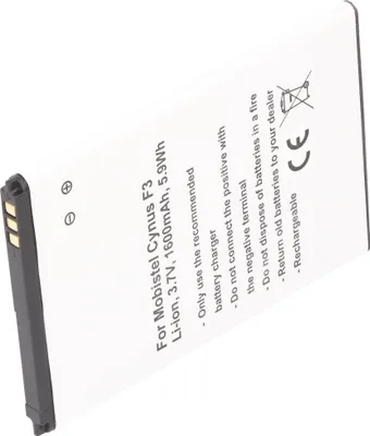 Produktbild von MOBISTEL Cynus F3 Akku als Nachbau von AccuCell passend für BTY26181