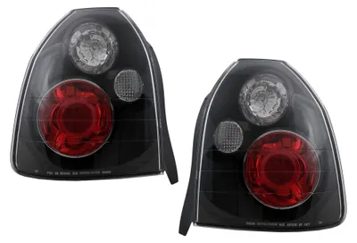 Image de Feux arrière pour HONDA Civic V Hatchback 3 portes, septembre 1995 - février 2001, noir.