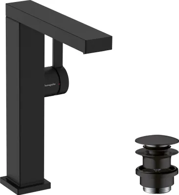 Immagine prodotto di hansgrohe Tecturis E Fine Mitigeur monocommandé pour lavabo 210, orientable, saillie 157mm, avec vidage Push-Open, CoolStart, EcoSmart+, 73060670, 73060670