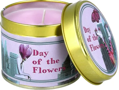 Produktbild von Duftkerze Sojawachs Day of the Flowers Tin Candle von Bomb Cosmetic