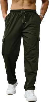Obrázok produktu pre Pánske tepláky, dlhé tréningové nohavice, baggy sweatpants, na šport